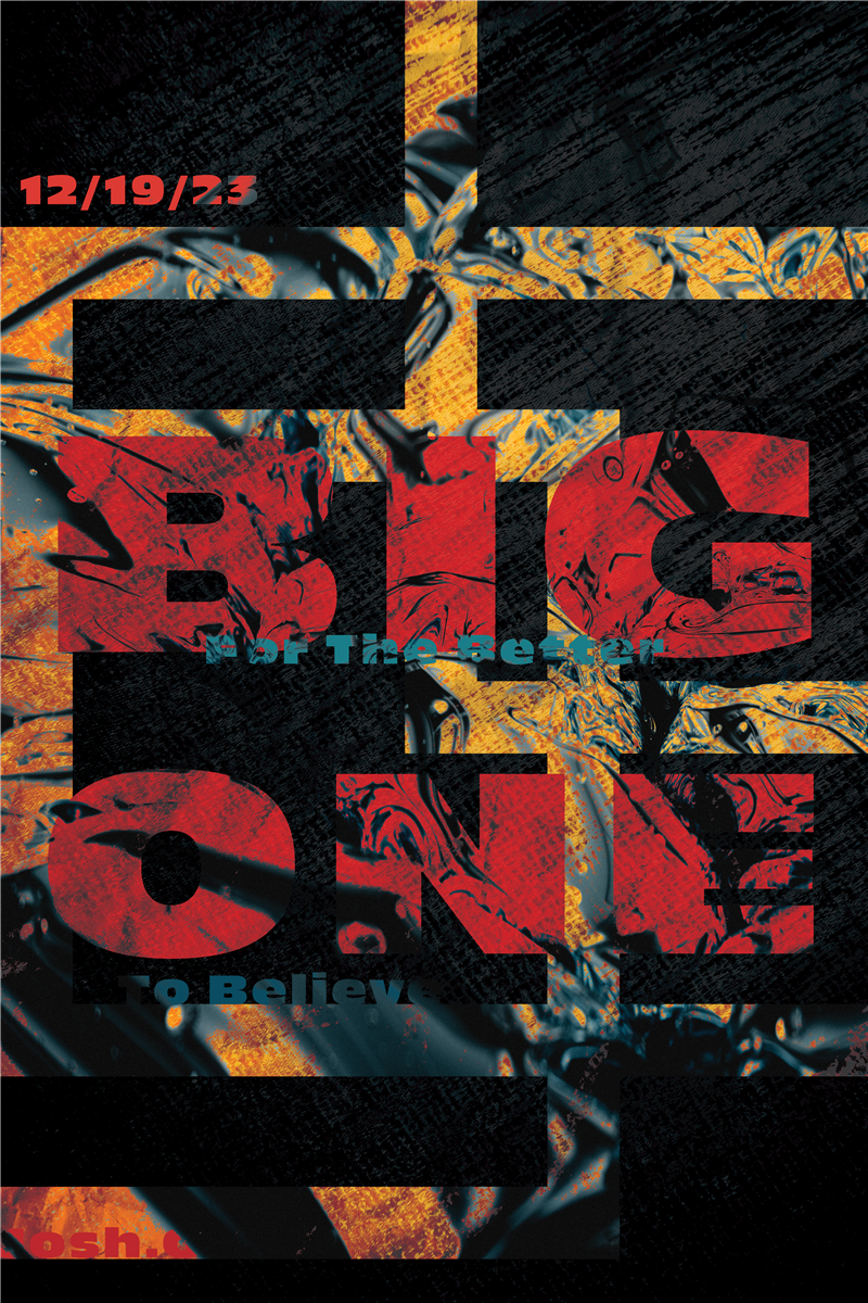 BIG ONE poster